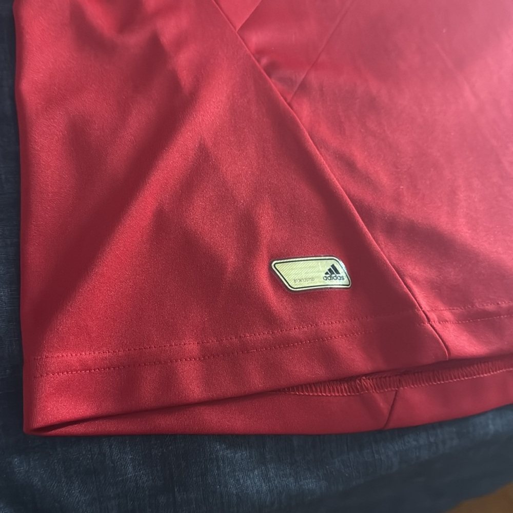 Spain 🇪🇸 #6 Andres Iniesta Euro 2012 Home Adidas Jersey - Picture 8 of 10